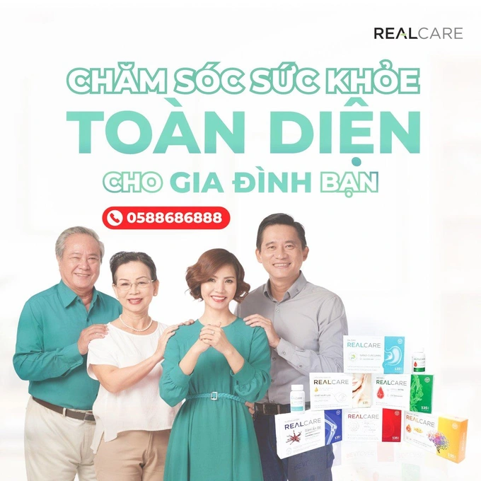 RealCare hướng đến mục tiêu chăm sóc sức khỏe cho gia đình